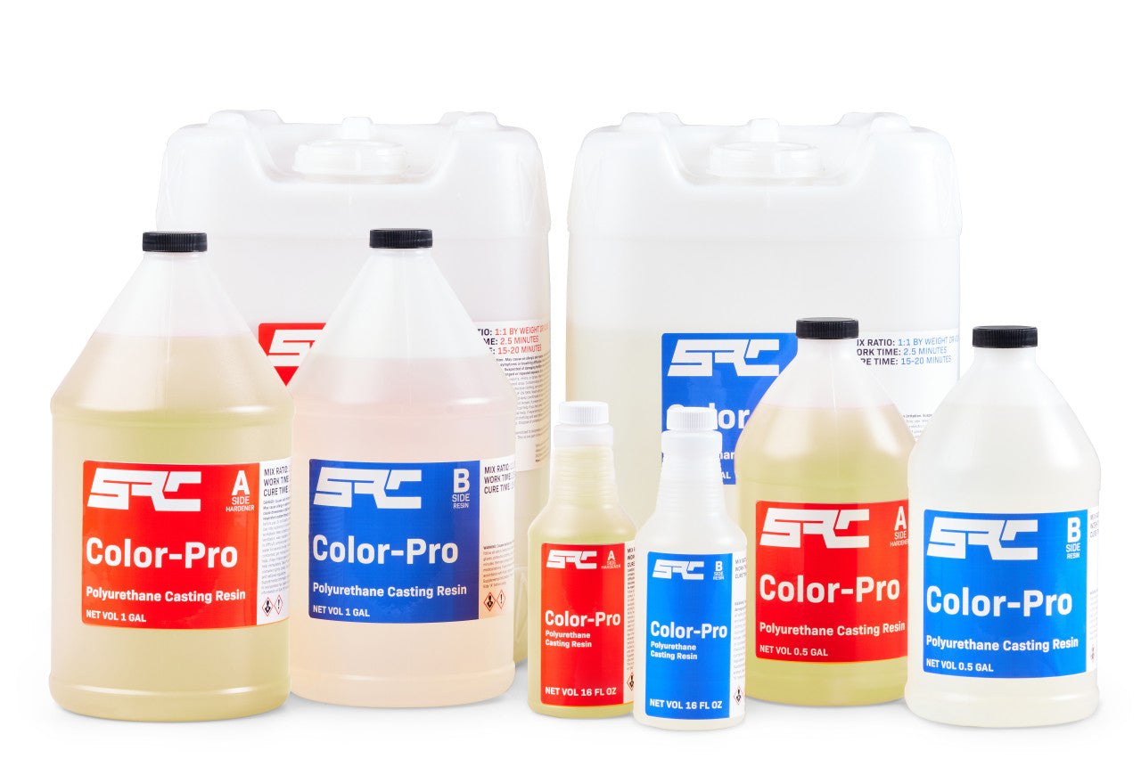 Color-Pro Semi-Clear, Family w/ 5 Gallon